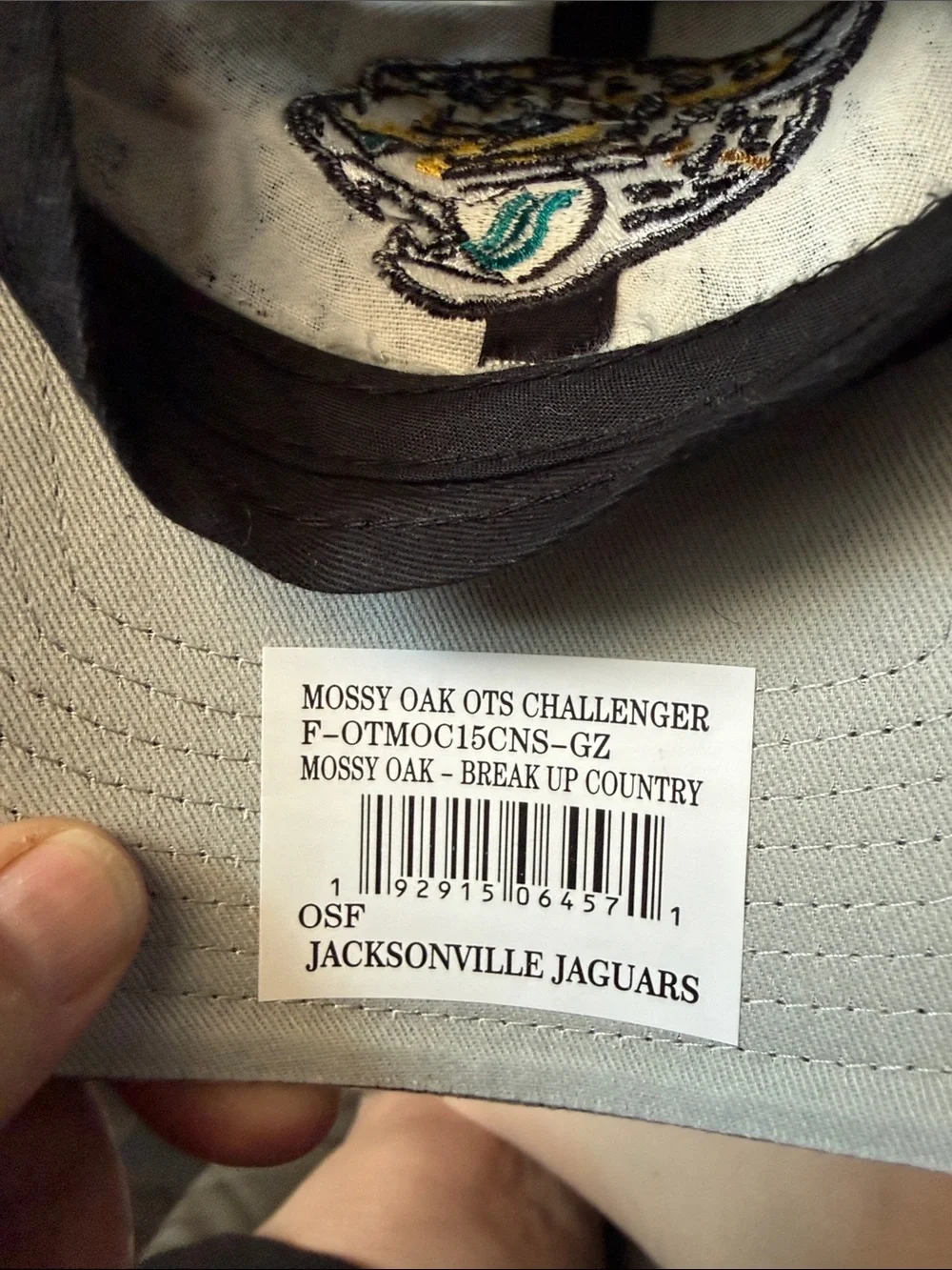 NWT New Jacksonville Jaguars Unisex Logo Mossy Oak Camo  Adjustable Hat